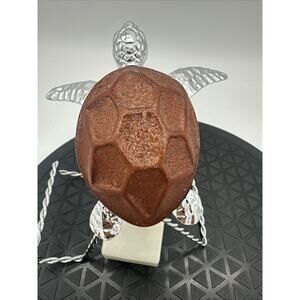 Bath & Body Works Wallflower Brown Turtle Silver Unit Plug In Diffuser Warmer